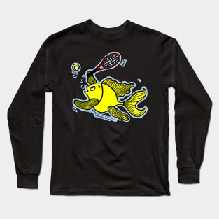 Tennis Fish Long Sleeve T-Shirt